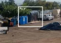 Fotos: cortesía // Al fondo, camuflajeado en el patio de maniobras la efigie del Benemérido de las Américas.