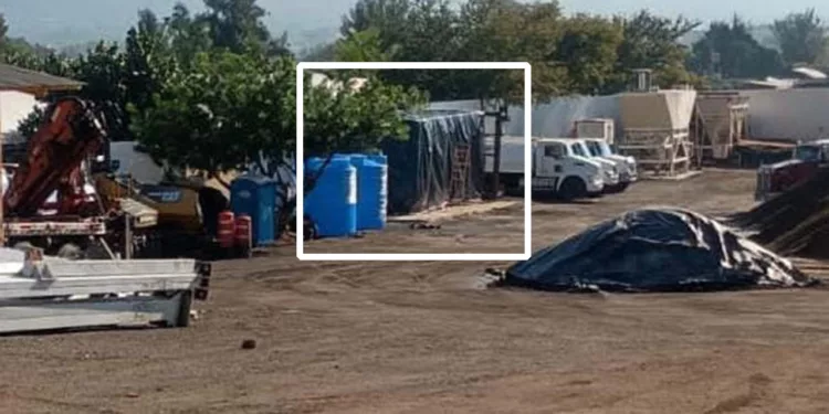 Fotos: cortesía // Al fondo, camuflajeado en el patio de maniobras la efigie del Benemérido de las Américas.