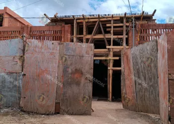 Foto: Lisbeth Mejía // Algunas áreas de la zona de pan y comedores están, literalmente, en obra negra.