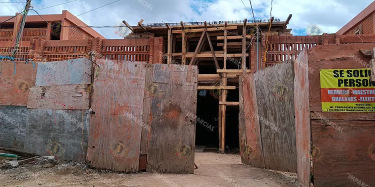 Foto: Lisbeth Mejía // Algunas áreas de la zona de pan y comedores están, literalmente, en obra negra.