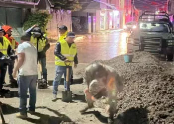 Autoridades realizaron recorridos y labores de auxilio en distintos puntos de Tlaxiaco.