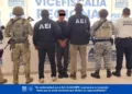 Bajo el resguardo de corporaciones federales y estatales, E.V.S. fue capturado en Juquila.
