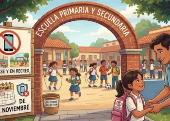 ¡Celulares, fuera de la escuela! Desde noviembre ni en clases ni en recreo