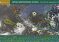 Oaxaca entra en una jornada de mayor inestabilidad; lluvias, tormentas y viento marcarán el día