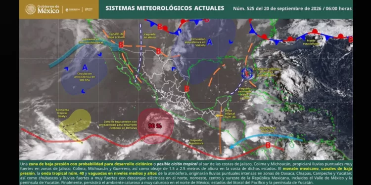 ¡Oaxaca bajo el agua y el viento! Tormentas, rayos y mar picado amenazan este domingo