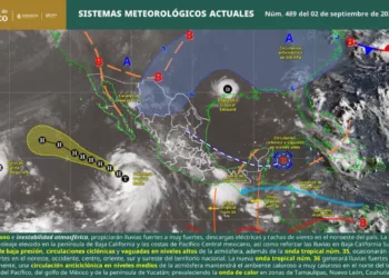 Oaxaca entra en una jornada de mayor inestabilidad; lluvias, tormentas y viento marcarán el día