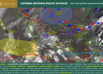 Oaxaca enfrenta jornada de lluvias y tormentas; advierten riesgos en carreteras y zonas montañosas
