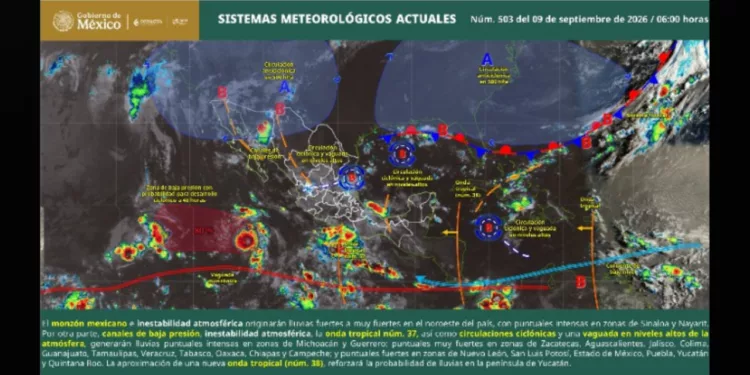 Lluvias mantienen a Oaxaca bajo riesgo: advierten por inundaciones, deslaves y tormentas
