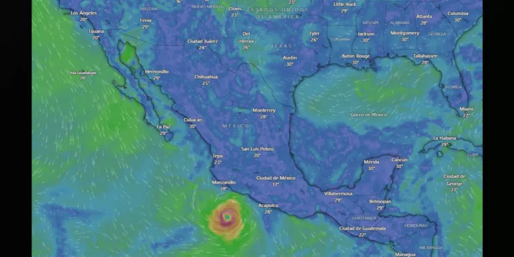 Polo gana fuerza frente a las costas de México: Oaxaca, entre los estados en alerta por lluvias intensas