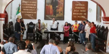 Foto: Adrián Gaytán // Cisma en el Ayuntamiento capitalino.