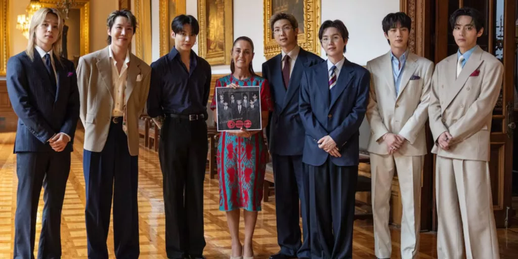 BTS vuelve a México en 2027: Claudia Sheinbaum confirma la noticia y esto se sabe de las fechas