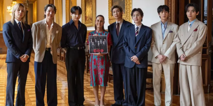 BTS vuelve a México en 2027: Claudia Sheinbaum confirma la noticia y esto se sabe de las fechas