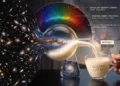 “Cosmic latte”: el verdadero color del universo revelado por la NASA