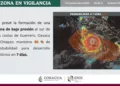 Nueva zona de baja presión pone bajo vigilancia a Oaxaca y el Pacífico sur