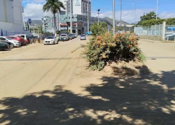 Foto: Municipio de Oaxaca de Juárez // Desde el 19 de agosto “entregaron” la obra, a medias. No ha sido pavimentada, luego de un retraso de 8 meses en la conclusión proyectada.