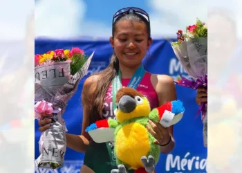 Carolina Cinco terminó como sub campeona Panamericana de Duatlón.