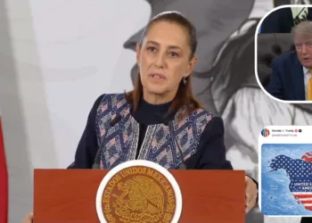 Trump “borra” a México del mapa y Sheinbaum responde: “No somos colonia”