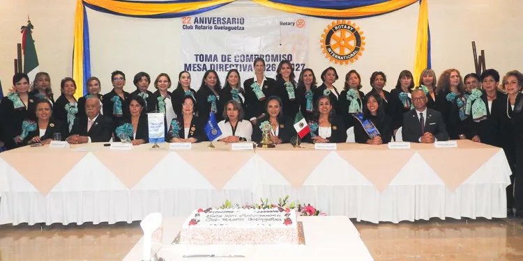 Fotos: Rubén Morales // El Club Rotario Guelaguetza llevó a cabo la ceremonia protocolaria de toma de compromiso de su nueva mesa directiva.