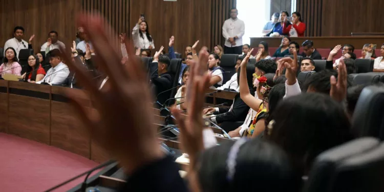 Foto: Congreso de Oaxaca // El congreso local, con la encomienda de dotar a Oaxaca de una nueva Constitución.