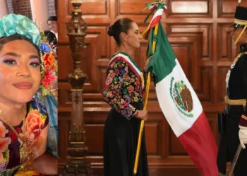 VIDEO | Balean casa de Elvis Guerra en Juchitán: diseñador del vestido de Claudia Sheinbaum denuncia extorsión