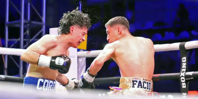 Carlos Dylan Facio dio una excelente pelea en el Gimnasio Juan de la Barrera, en la Ciudad de México, demostrando su técnica y resistencia ante un rival de mayor experiencia. Se lleva un gran sabor de boca.