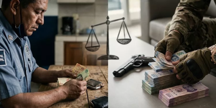 El crimen les paga más: 134 mil policías ganan menos que un pistolero del CJNG: INEGI