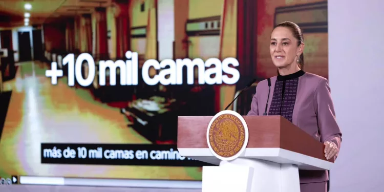 La presidenta Claudia Sheinbaum presentó los avances del programa “Salud Casa por Casa” y los planes de expansión de la infraestructura hospitalaria nacional.