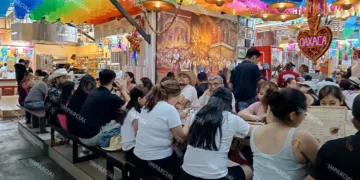 Locatarios del mercado 20 de Noviembre, prevén más ventas para la próxima semana por las festividades patrias.
