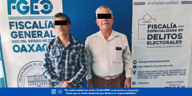 Los dos funcionarios públicos de Santiago Choápam fueron suspendidos por mandato de un juez de control tras acreditarse las agresiones hacia la primera autoridad del municipio.