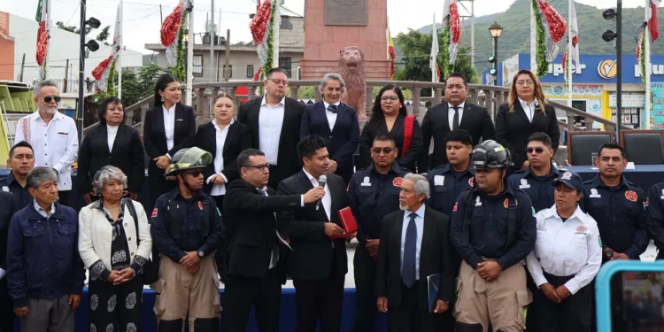 La medalla fue recibida en representación de la corporación por José Trujano Morales.