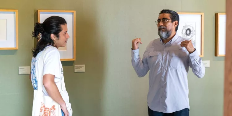 La milpa ocupa igualmente un lugar importante dentro de los lenguajes visuales de la exposición.