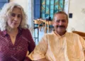 Foto: Yadira Sosa // María de Lourdes Jiménez González y David Vásquez Urdiales.