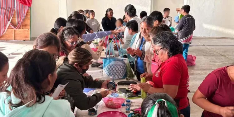 Orientaron a los participantes sobre la importancia de una alimentación balanceada.