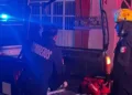 Paramédicos brindaron la atención prehospitalaria al joven de 23 años.