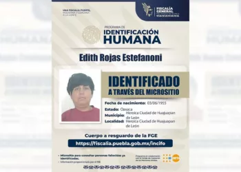 Piden ayuda para localizar a los parientes de Edith Rojas Estefanoni, de 71 años.