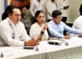 Foto: IEEPO // Primera reunión de Fernanda Chávez con funcionarios del IEEPO, tiene un alud de asuntos por aclarar.