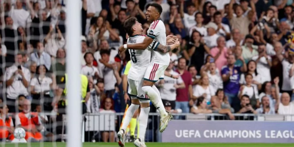 Real Madrid vence 2-1 al Inter de Milán al iniciar la Champions League