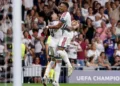 Real Madrid vence 2-1 al Inter de Milán al iniciar la Champions League