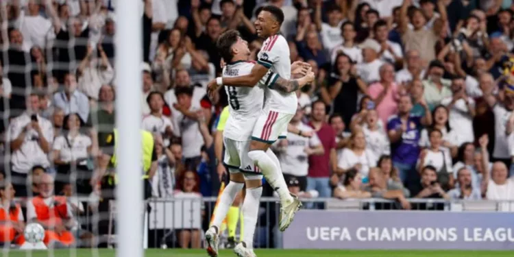 Real Madrid vence 2-1 al Inter de Milán al iniciar la Champions League
