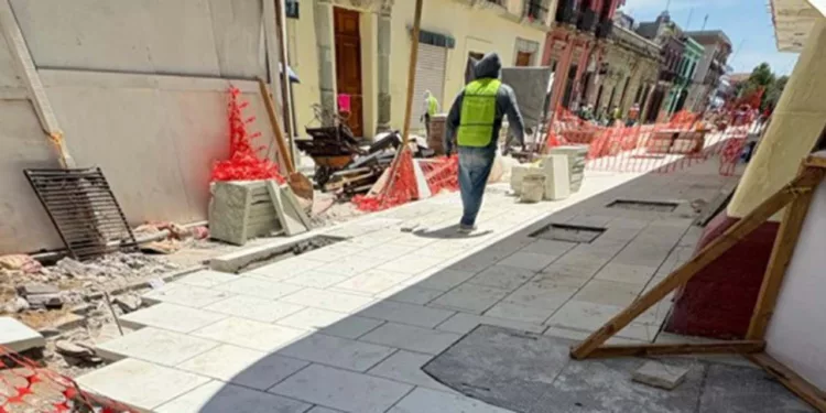 Foto: Gobierno de Oaxaca // Realización de obras en la zona metropolitana de la ciudad de Oaxaca.