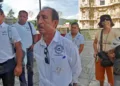 Foto: Lisbeth Mejía Reyes // Representantes de los seis sindicatos municipales demandaron resultados de la auditoría interna del fondo de pensiones