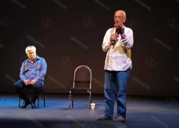 Foto: Lisbeth Mejía // El pionero de la agroecología en Latinoamérica, Sebastião Pinheiro, dictó este jueves la conferencia "La tierra se respeta, el agua se siembra y la comunidad vive: Oaxaca, cuna de los bomberos agroecológicos".