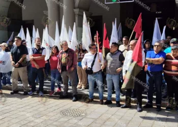 Foto: Jesús Santiago // Según el Comité de Víctimas de Asunción Nochixtlán no pugnan por el dinero resultado de la reparación del daño.