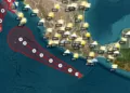 Se forma la tormenta tropical dieciocho-E frente a las costa de Oaxaca y Guerrero.