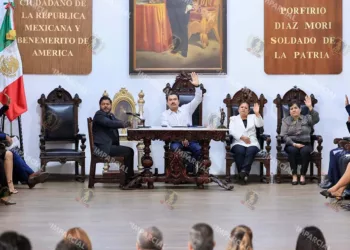 Foto: Gobierno Municipal // Sesión de cabildo de este jueves.