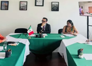 Foto: cortesía // Sesión en la Comisión para la Implementación del CNPCyF, donde fue aprobada por mayoría la realización del 4º Foro Nacional los días 25 y 26 de octubre en Ixtlán y en Tuxtepec.