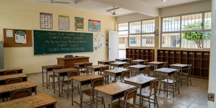 ¿Hay clases el viernes 25 de septiembre de 2026? Esto dice el calendario escolar de la SEP