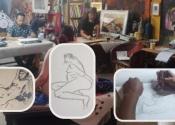 “Aquí el desnudo no se mira: se dibuja”: TAGPO consolida sus sesiones de desnudo artístico
