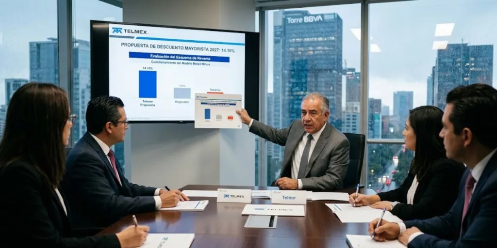 Telmex propone descuento de 14.16% a competidores para 2027 y cuestiona a Megacable y Totalplay