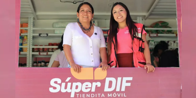¡La Tiendita Móvil Súper DIF llega a la Agencia Municipal de Arrazola!